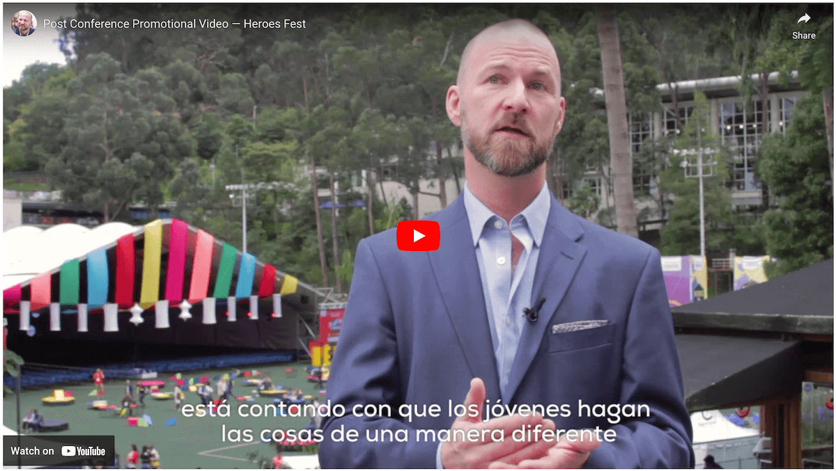 Post Conference Promotional Video — Heroes Fest